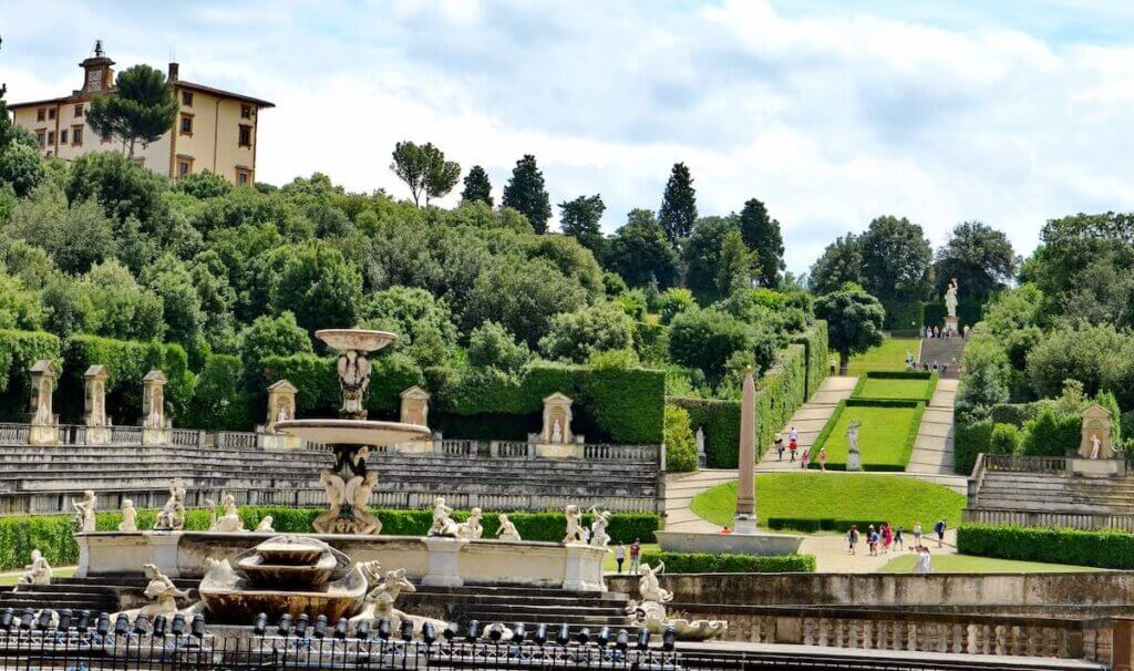 Boboli Gardens in Florence Italy