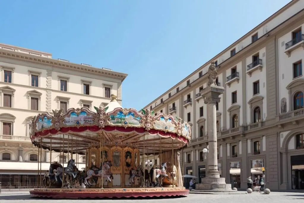 Carousel at Piazza Della Repubblica in Florence