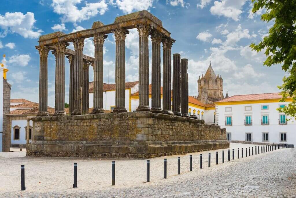 Image of Temple of Diana, Evora, Portugal