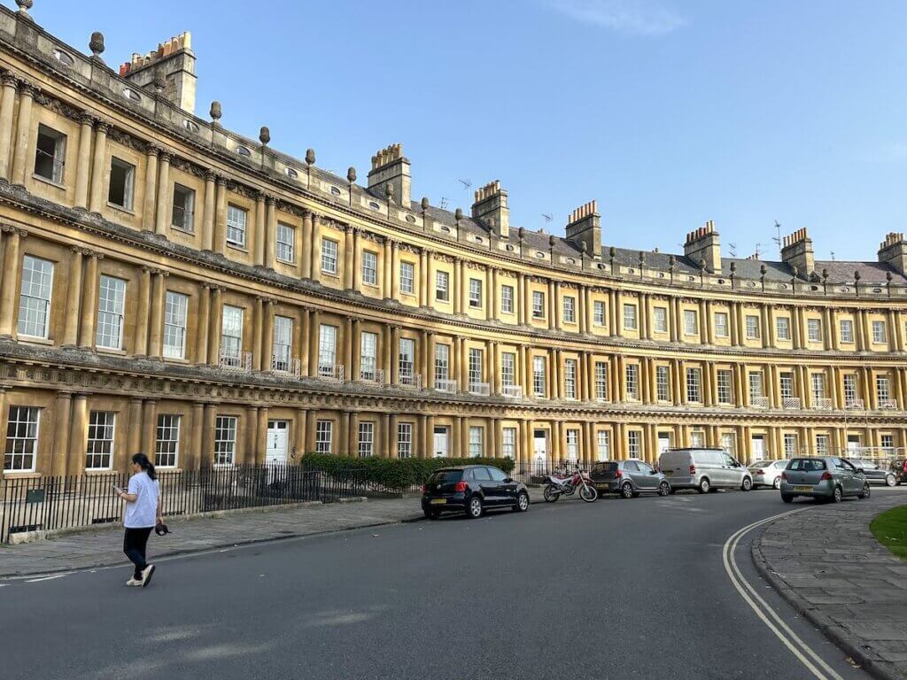 Image of The Circus in Bath England