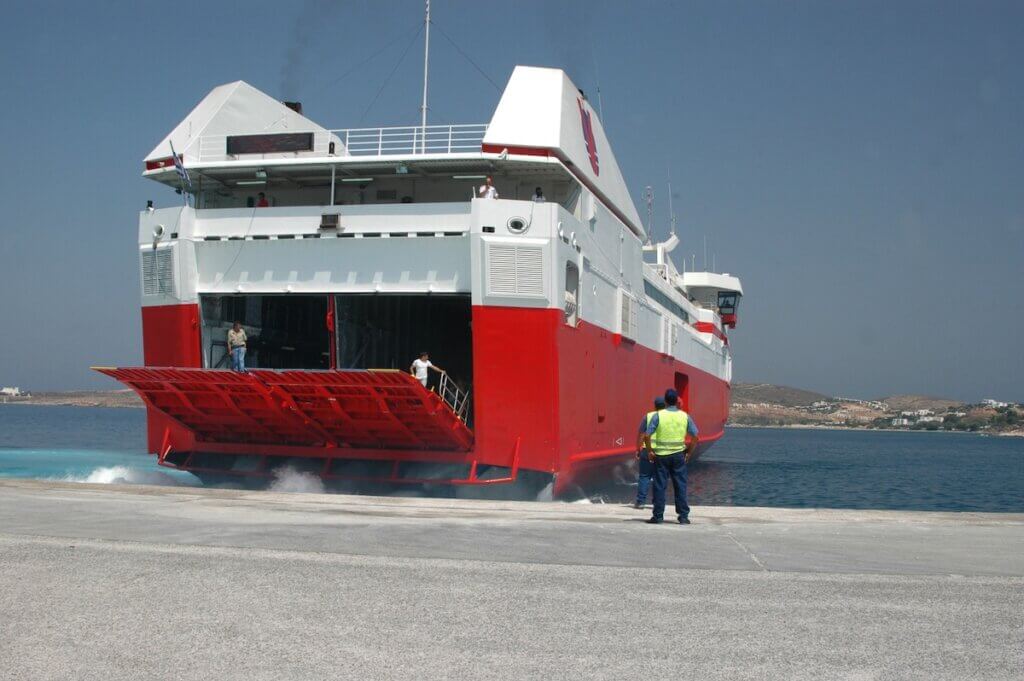 How to Plan a Trip to Greece: Organize ferries and rental cars.