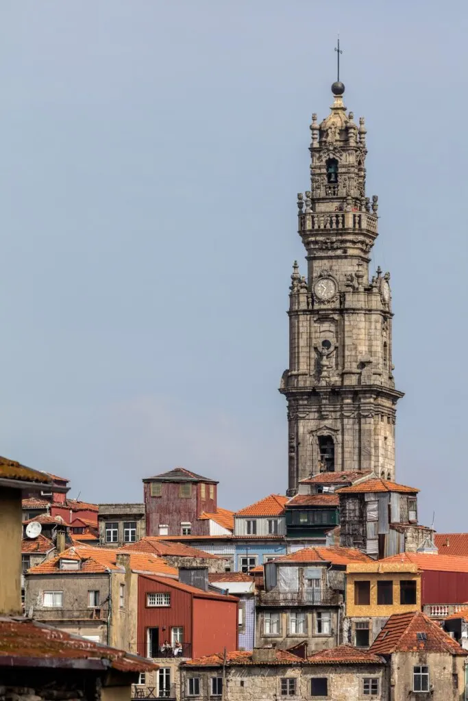 Image of Clerics Tower, designed by the Italian architect Nicolau Nasoni between 1732 and 1763 had became the architectural and visual icon of Porto.
