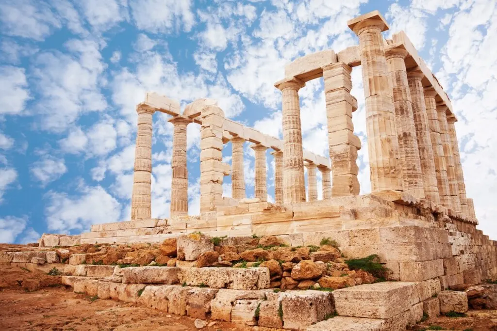 Image of Temple of Poseidon in Greece
