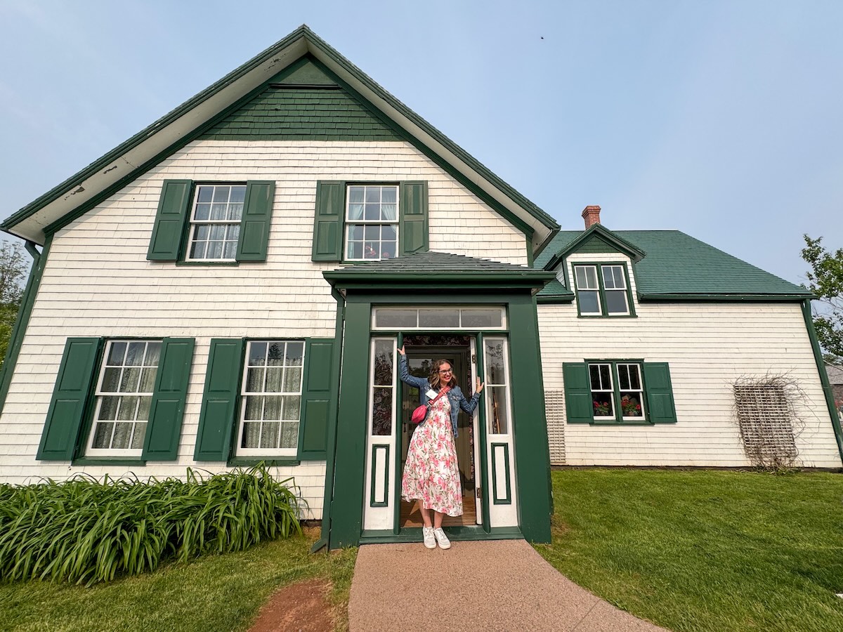 Image of Marcie Cheung at Green Gables Heritage Place on Prince Edward Island