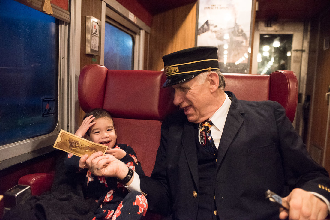 3 Things to Do in Vancouver BC during the Holidays featured by top Seattle travel blog, Marcie in Mommyland: The Polar Express train at West Coast Railway Heritage Park in Squamish, BC
