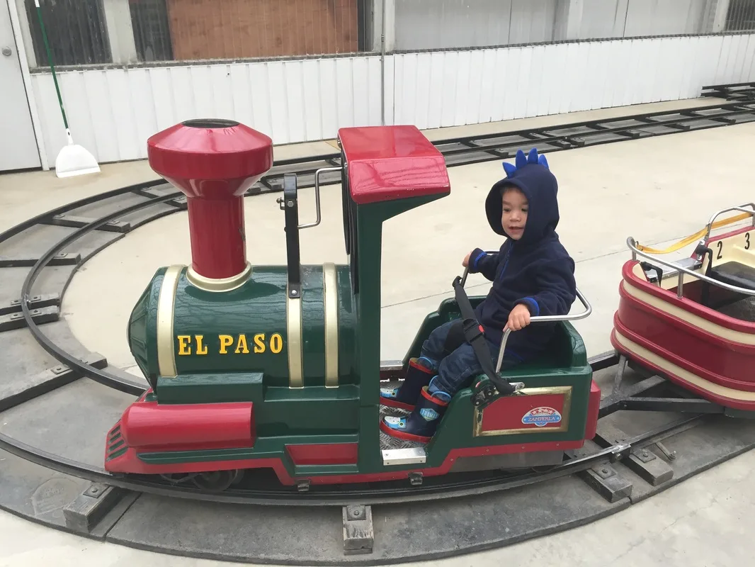 Tiny Tot Train at Remlinger Farms in Carnation, WA